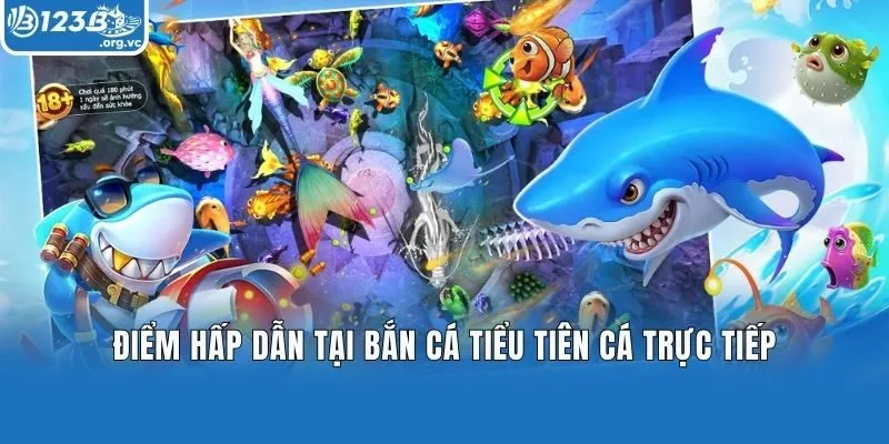 Điểm hấp dẫn tại bắn cá tiểu tiên cá trực tiếp