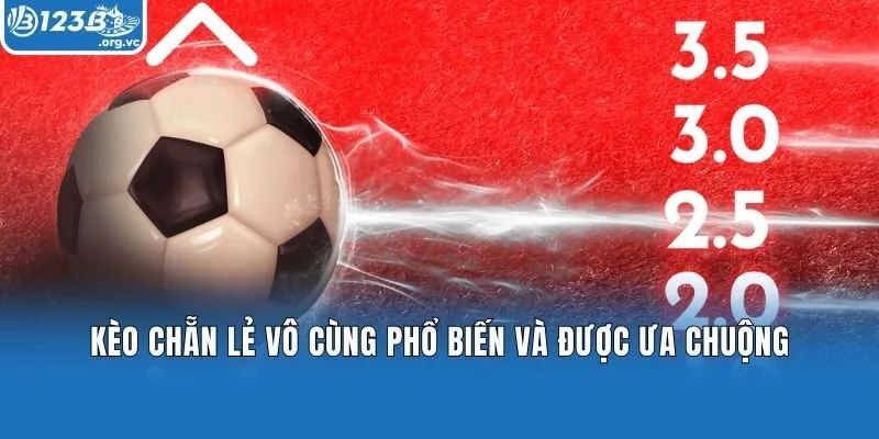 Kèo chẵn lẻ vô cùng phổ biến và được ưa chuộng