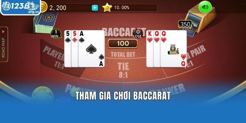 Tham gia chơi Baccarat